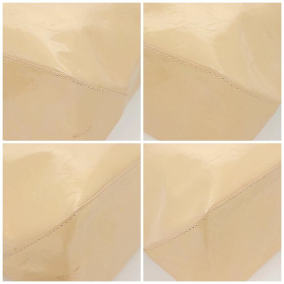 LOUIS VUITTON Vernis Reade MM Hand Bag Marshmallow Pink M91304 LV Auth 140351 - Picture 14 of 16